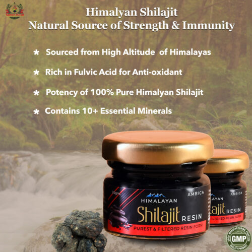 Shilajit is Natural source of Strength.