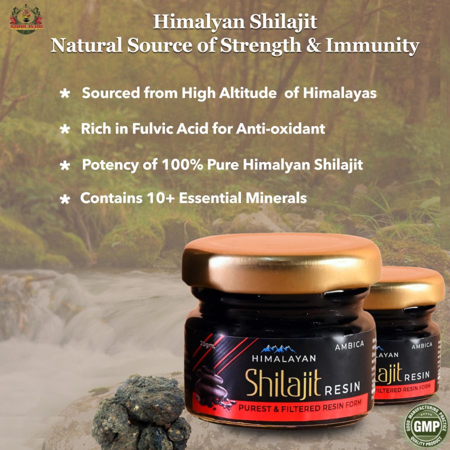 Shilajit is Natural source of Strength.